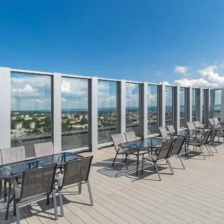 Appartement Hanza Tower Gold 26 Sauna & Pool & *
